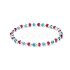 Glass Seed Beads Beaded Bracelets BJEW-JB09070-2