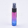 10ml Glass Gradient Color Refillable Spray Bottles MRMJ-WH0011-C04-10ml-1