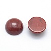 Natural Red Jasper Cabochons G-P393-R44-4MM-2