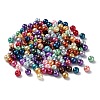 Baking Painted Pearlized Glass Pearl Round Bead Strands HY-Q004-6mm-M-4