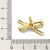 Rack Plating Brass Pave Cubic Zirconia Pendants KK-M282-26G-3