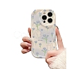 Tulip Cat Pattern TPU Plastic Mobile Phone Cover PW-WGD8F46-04-5