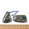 Natural K2 Stone Pendants G-NH0001-13B-3