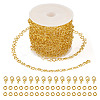  DIY Chain Bracelet Necklace Making Kit CHC-TA0001-07G-9