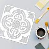 Plastic Drawing Painting Stencils Templates Sets DIY-WH0172-849-3