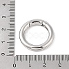 Tarnish Resistant 304 Stainless Steel Spring Gate Rings STAS-E055-23-3