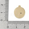 Brass Micro Pave Cubic Zirconia Pendants KK-I719-40G-3