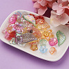 Craftdady 300Pcs 6 Style Transparent Acrylic Bead Caps TACR-CD0001-03-5