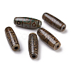 Tibetan Style dZi Beads X-TDZI-E004-14-2