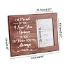 MDF Wood Photo Frames DIY-WH0231-078-2