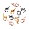 Brass Lobster Claw Clasps KK-902-M-2