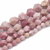 Natural Rhodonite Beads Strands G-S332-12mm-007-2