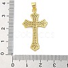 Brass Micro Micro Pave Clear Cubic Zirconia Pendants KK-A212-01F-G-3