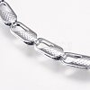 Iron Chain Necklaces NJEW-P176-03-2