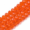 Glass Beads Strands EGLA-A034-T6mm-025-4