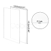 Olycraft Transparent Acrylic for Picture Frame TACR-OC0001-04A-2