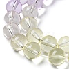 Baking Painted Transparent Glass Beads DGLA-M001-10mm-02-4