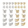 Spritewelry 32Pcs 8 Style Rack Plating Alloy Pendants FIND-SW0001-23-2