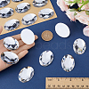 Gorgecraft Acrylic Rhinestone Flat Back Cabochons DIY-GF0009-17C-3