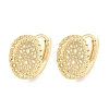 Brass Hoop Earring Findings KK-S386-02G-1