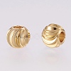 Brass Beads X-KK-G312-01G-5mm-G-2