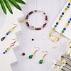 DIY Round Cat Eye Beads Bracelet Making Kit DIY-SZ0006-56E-5