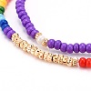 Glass Seed Beads Stretch Bracelets BJEW-JB06294-3