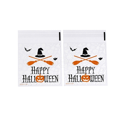 Halloween Theme Plastic Bakeware Bag OPP-Q004-01B-1