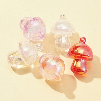 Transparent Acrylic Pendants MACR-FS0001-54-1