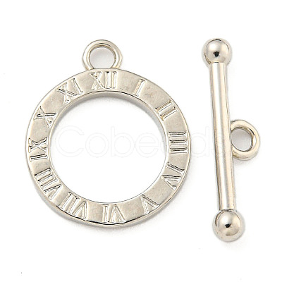 Brass Toggle Clasps KK-A223-20P-1