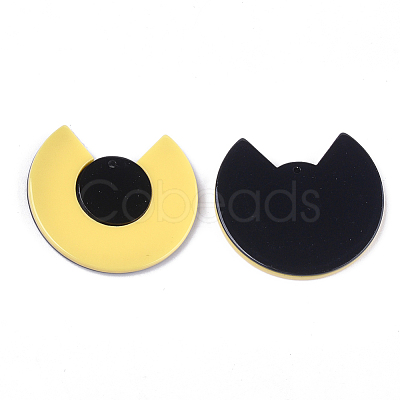 Cellulose Acetate(Resin) Pendants KY-S158-36A-1