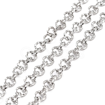 Tarnish Resistant 304 Stainless Steel Rolo Chains CHS-P014-01P-1