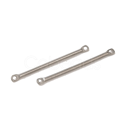 Non-Tarnish 304 Stainless Steel Connector Charms STAS-Q323-04F-P-1