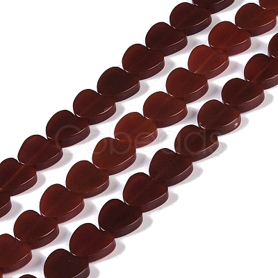 Natural Carnelian Beads Strands G-NH0011-G03-01-1