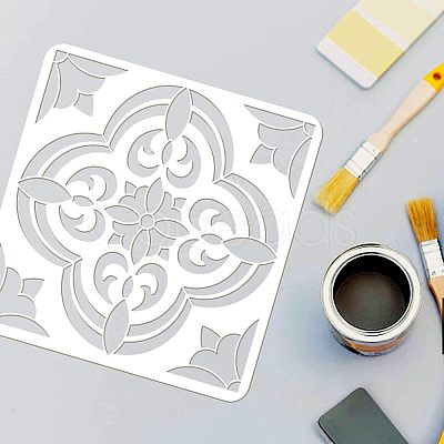 Plastic Drawing Painting Stencils Templates Sets DIY-WH0172-849-1