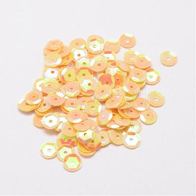 Plastic Paillette Beads PVC-A002-8mm-01-1