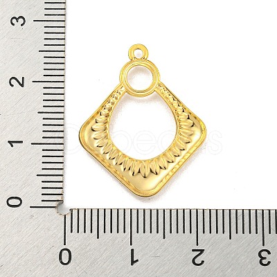 304 Stainless Steel Pendants STAS-K273-06G-1