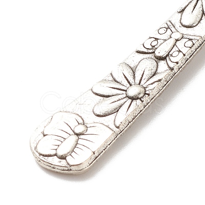 Tibetan Style Alloy Bookmarks AJEW-JK00182-1