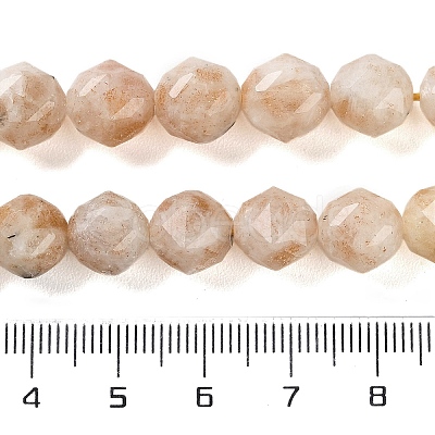 Natural Sunstone Beads Strands G-NH0021-A33-02-1