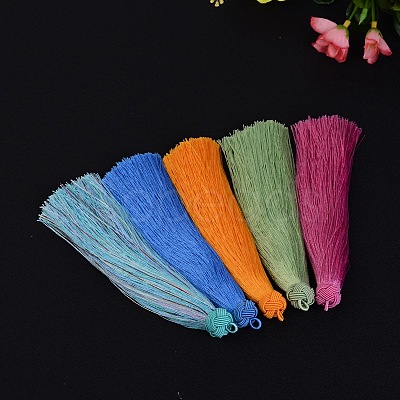 Beautiful Design Nylon Tassel Pendant Decorations NWIR-I007-M-1