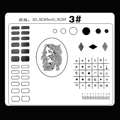 Silicone Nail Art Mat MRMJ-G001-66-1