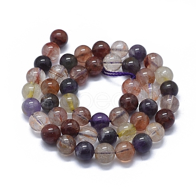 Natural Auralite 23 Beads Strands G-D0013-69B-1