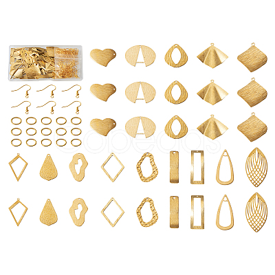 DIY Geometry Earring Making Kit DIY-TA0004-67-1