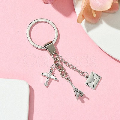 Alloy Enamel Keychain KEYC-YW00012-1