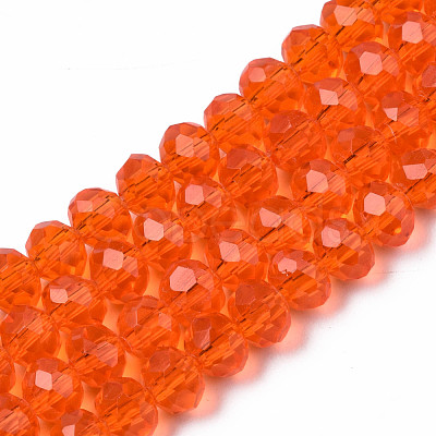 Glass Beads Strands EGLA-A034-T6mm-025-1