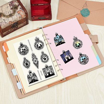 Custom PVC Plastic Clear Stamps DIY-WH0439-0442-1