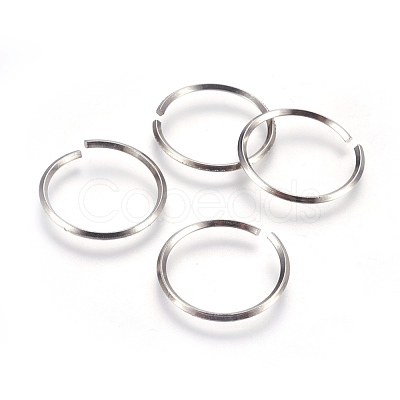 Tarnish Resistant 304 Stainless Steel Open Jump Rings STAS-P212-23P-03-1