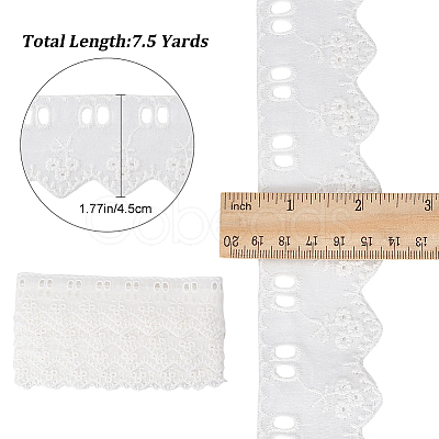 Gorgecraft Hollow Cotton Lace Trim OCOR-GF0002-25-1