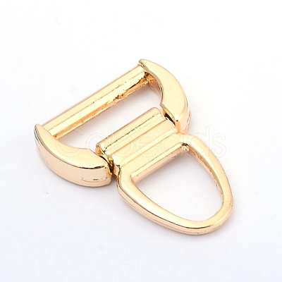 Zinc Alloy Zipper Slider PALLOY-WH0082-30LG-1