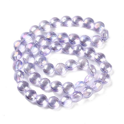 Baking Paint Glass Beads Strands DGLA-M002-01A-03-1